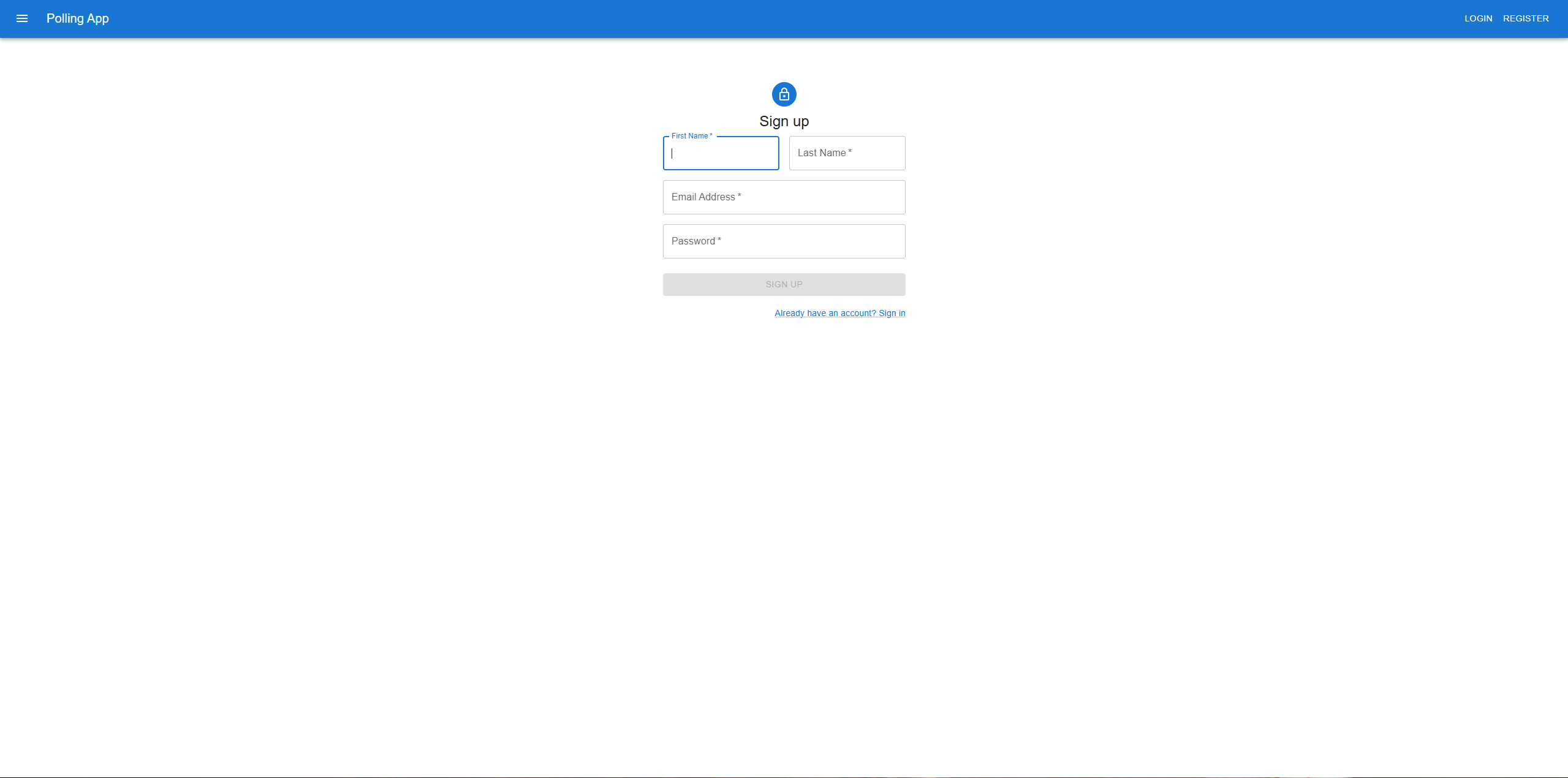 Polling App